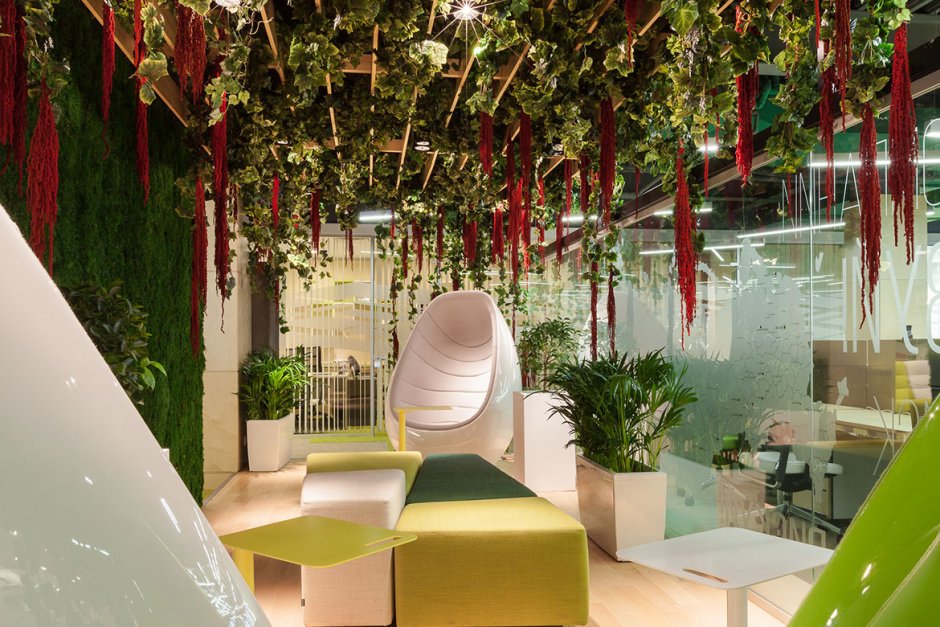 Озеленение зимнего сада