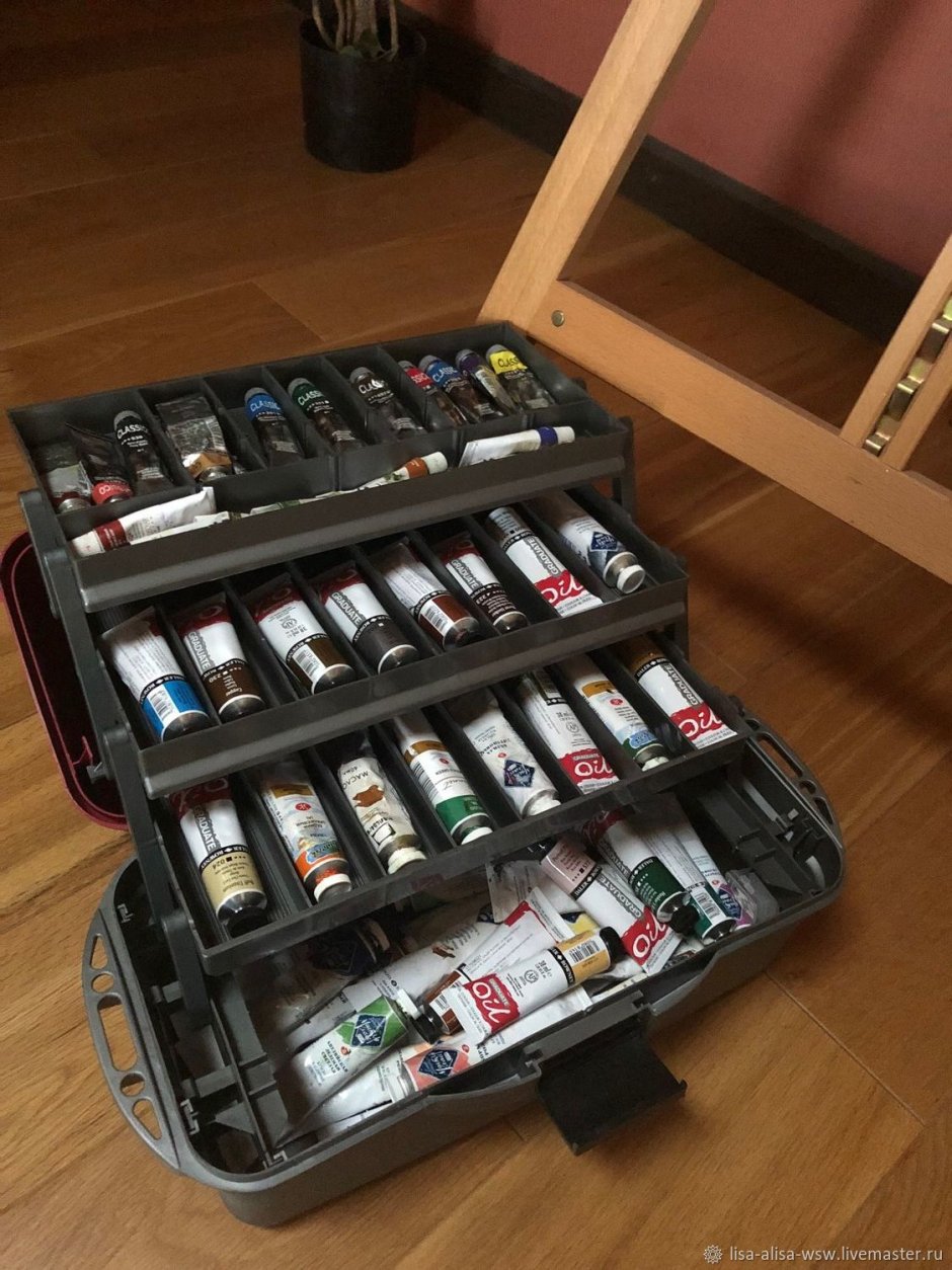 Органайзер для красок и кистей