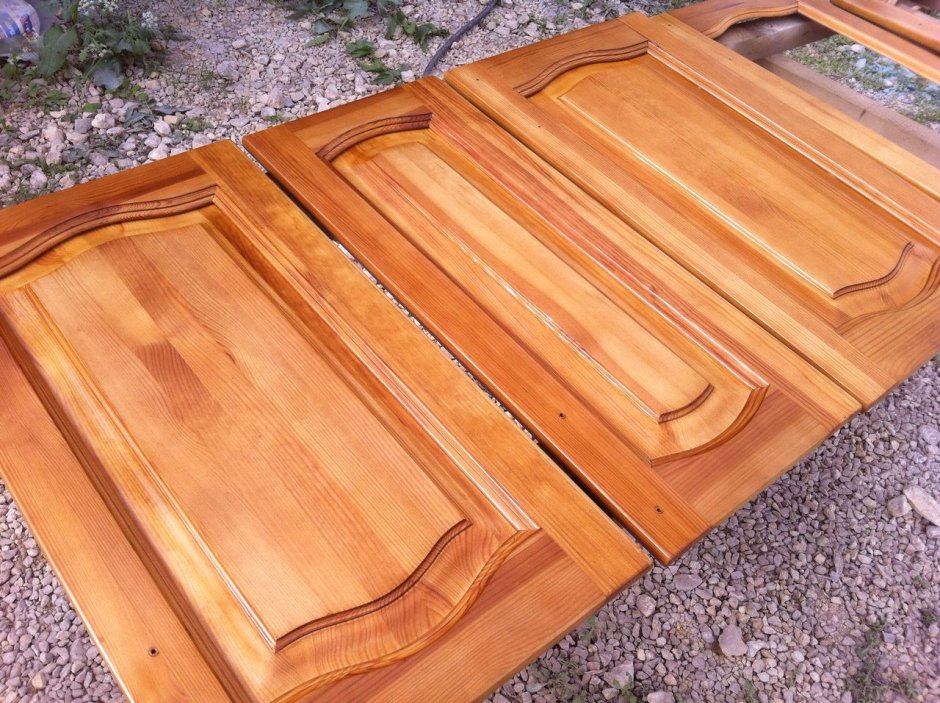 Фасады для кухни состаренное дерево