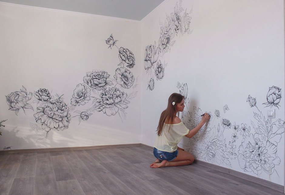 Разрисованные стены